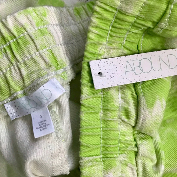 Abound NWT Tye Dye Denim Pull On Shorts Women S - Picture 5 of 7